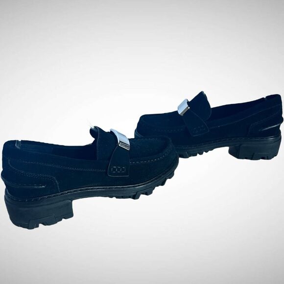 Rag & Bone Shiloh 2.0 Lug Sole Black Suede Loafer Size US 8.5 EU‎ 38.5 Slip On - Picture 11 of 11